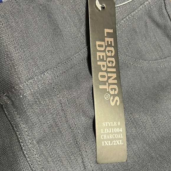 CHARCOAL Leggings Depot Leggings (Sz 1XL -2XL) - Picture 10 of 10